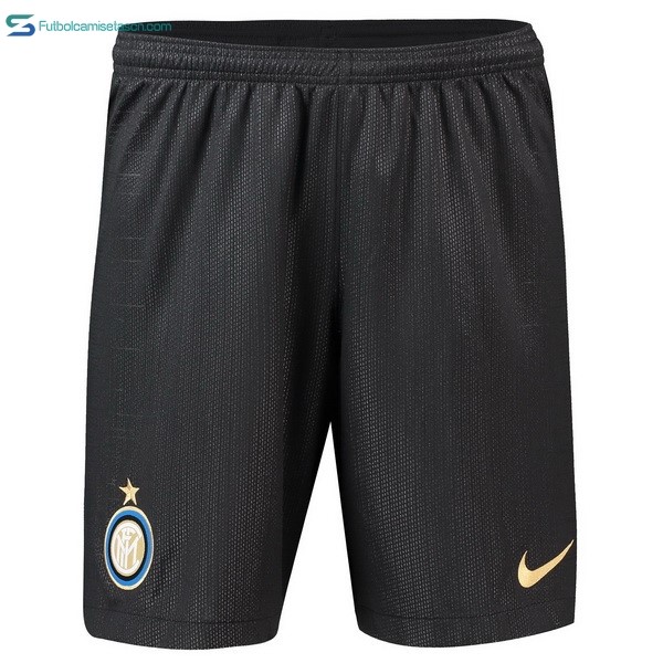 Pantalones Inter 1ª 2018/19 Negro